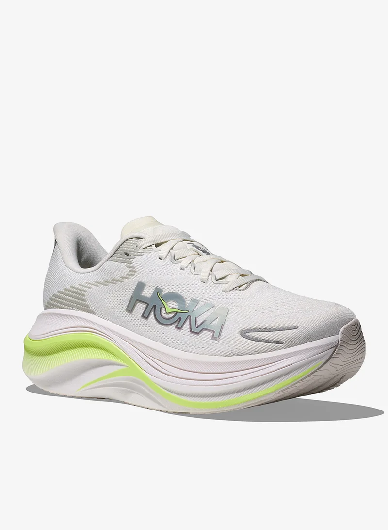 Hoka WHITE / NEON YUZU Skyward X 2 for Women | Best Price UAE